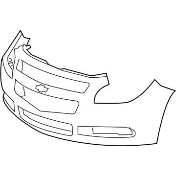 Chevy 20832808 Bumper Cover