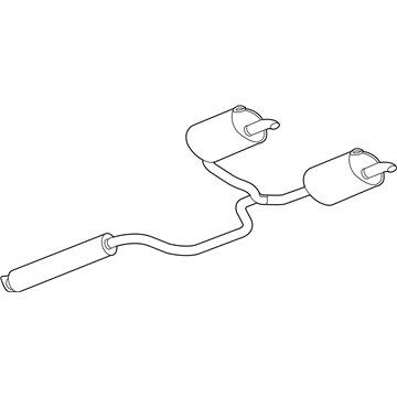 Buick 15894106 Muffler & Pipe