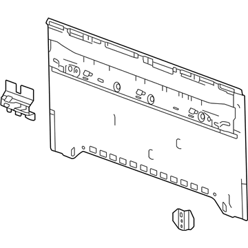 GMC 88980607 Back Panel