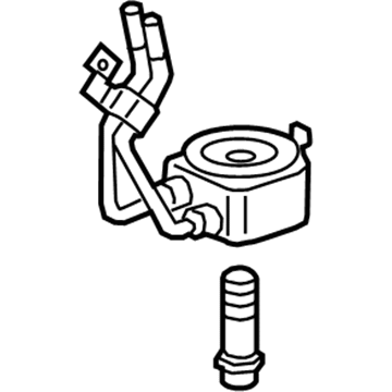 Cadillac 12688093 Oil Cooler