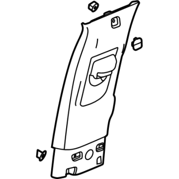 GM 84883101 Panel Assembly, Ctr Plr Upr Tr *Atmosphere