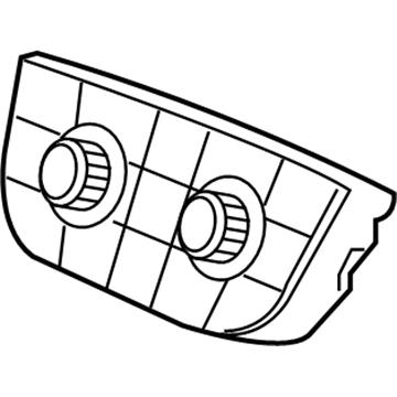 Buick 13497754 Heater Control