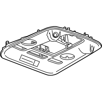 Cadillac 22857522 Trim Plate