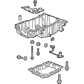 GM 12643691 Pan Assembly, Oil