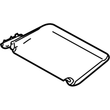 Pontiac 10381583 Sunvisor