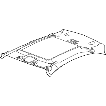 GM 10384351 Panel Assembly, Headlining Trim *Gray