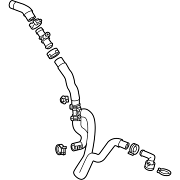 Cadillac 84697660 Coolant Hose