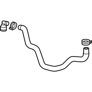 GM 84697659 Hose Assembly, Aux Rad Inl