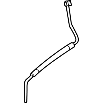 Saturn 15860482 Lower Return Hose