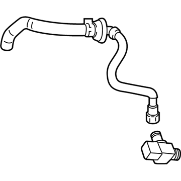 2019 Cadillac CT6 Brake Booster Vacuum Hose - 23130413