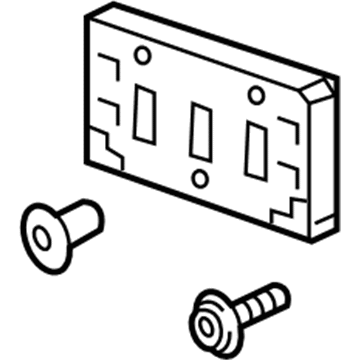 Chevy 95259737 License Bracket