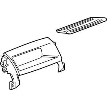 Cadillac 84660374 Compartment