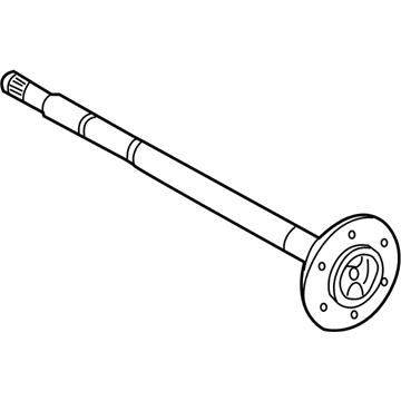 Hummer 15840082 Axle Shaft