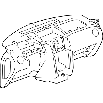 Chevy 25871310 Instrument Panel