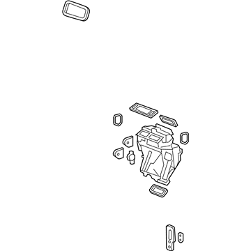 GM 23475071 Case Assembly, A/C Evaporator & Blower