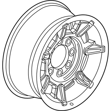 Hummer 9595566 Wheel