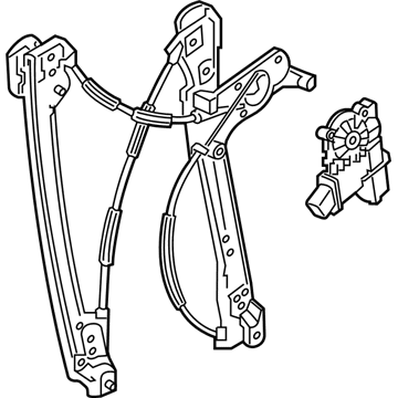 GMC 84578843 Window Regulator