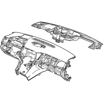 Chevy 92274247 Instrument Panel