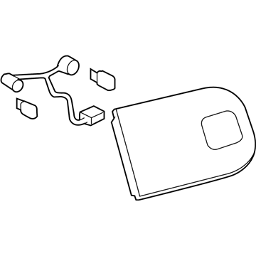 GM 25754856 Lamp Assembly, Rear Auxiliary Turn Signal