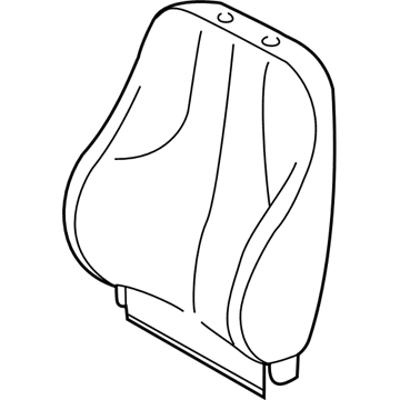 GM 88992184 Cover Asm,Driver Seat Back Cushion *Graphite