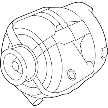 2008 Chevy Impala Alternator - 15846253