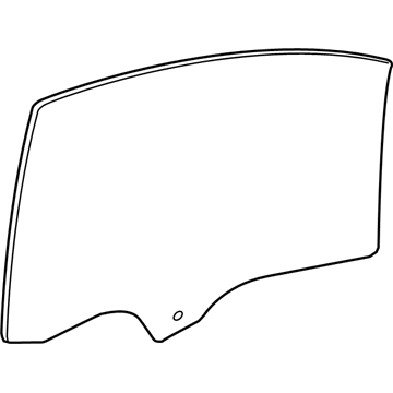 Chevy 42642562 Door Glass