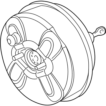 GM 19371355 Power Brake Booster Assembly