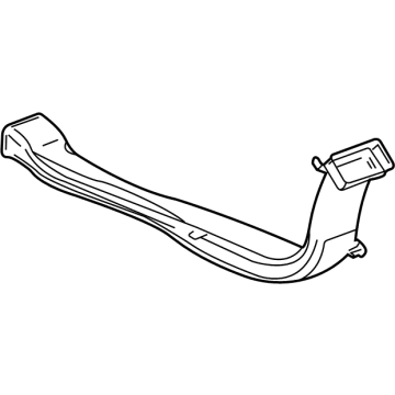 GM 39117433 Duct, F/Flr Cnsl Rr Air Rr