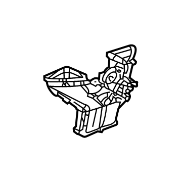 GM 39102589 Outlet Assembly, I/P Ctr Air