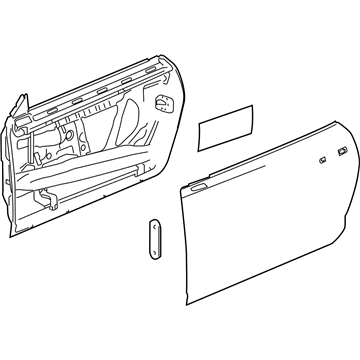 Chevy 22792576 Door Shell