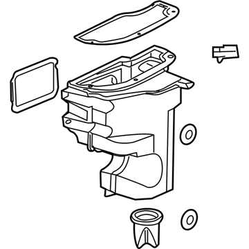 Saturn 15940155 Air Inlet Assembly