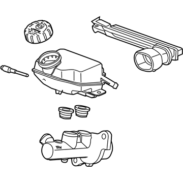 Saturn 15271568 Master Cylinder