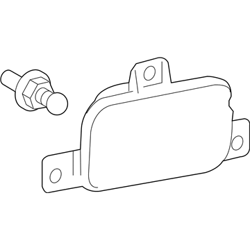 Chevy 92243668 Backup Lamp Assembly