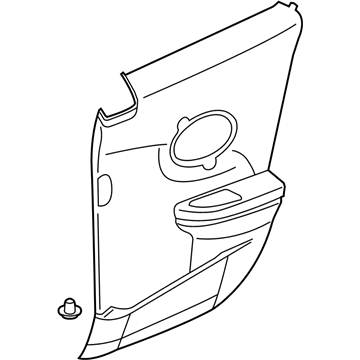 Saturn 22719888 Door Trim Panel