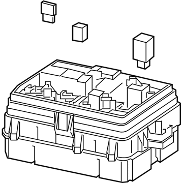 2021 GMC Sierra 1500 Fuse Box - 86771159