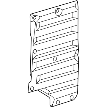 GM 25723766 Panel Assembly, Rear Side Door Trim *Black