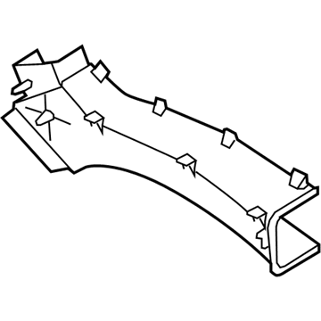 Cadillac 52479791 Inner Duct