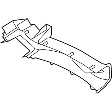 GMC 52478199 Outer Duct