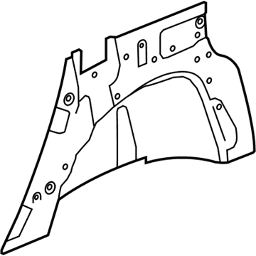 Chevy 23229568 Inner Wheelhouse