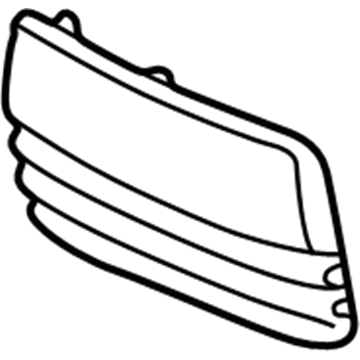 Cadillac 88890403 License Panel