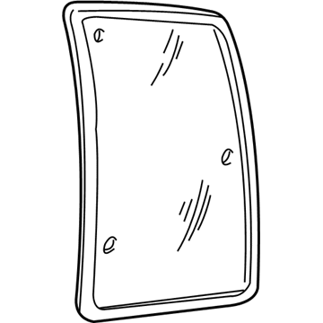 GM 15012654 Window Assembly, Body Side <Use 1C4J