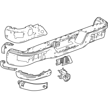 Chevy 85049666 Bumper Assembly