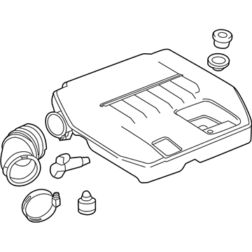 Cadillac 23478035 Resonator