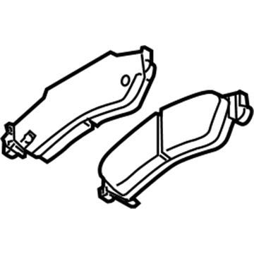 Chevy 89047744 Brake Pads