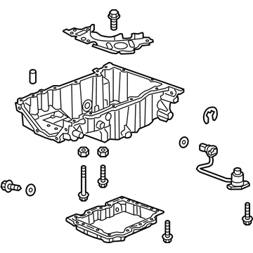 Chevy 12676336 Oil Pan