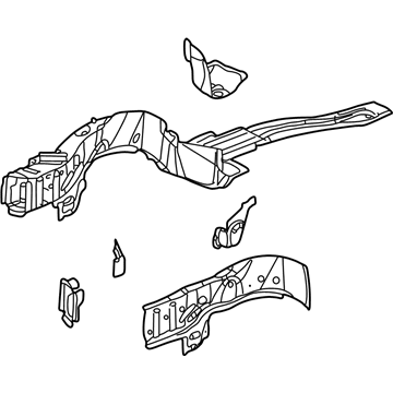 Saturn 15813874 Rail Assembly