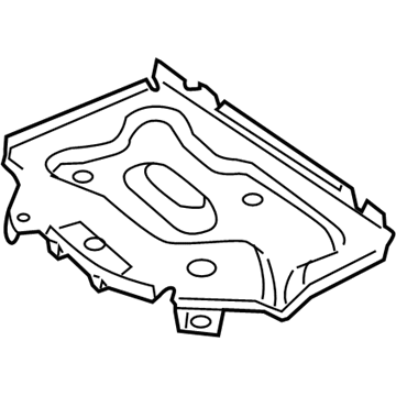 Pontiac 92111003 Battery Tray