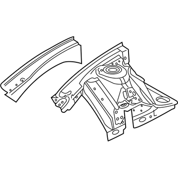 Chevy 92194555 Apron Panel