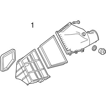 Chevy 23210121 Air Cleaner Assembly