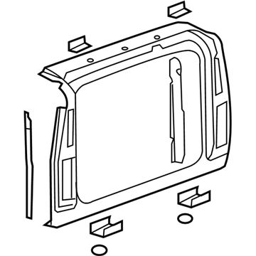 Hummer 89025532 Opening Frame